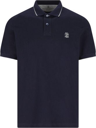 Brunello Cucinelli Brunello Cucinelli Polo De Algod&oacute;n Con Logotipo