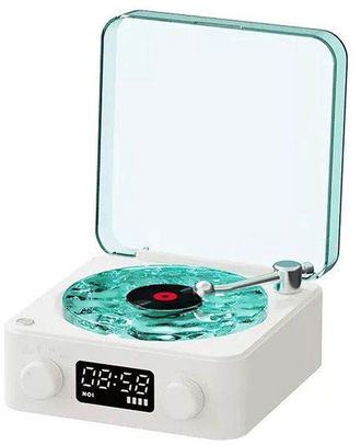 OEM Tocadiscos Bluetooth Retro Con Ruido Blanco, Modo Tf Y Altavoces De Alta Calidad