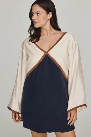 SANCIA Alba Long-Sleeve Mini Dress