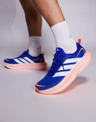 adidas adidas - Running Supernova Glide - Sneakers blu e arancioni