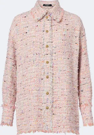 Balmain Tweed overshirt