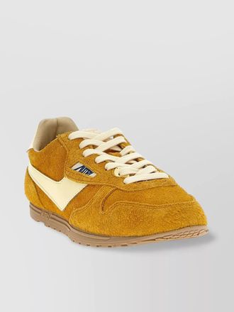 Autry suede windspin low-top sneakers