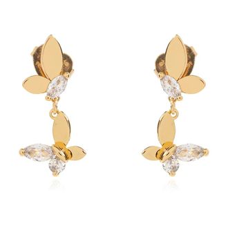 Kate Spade New York Social Butterfly Drop Earrings - Dames - Oorbellen - Geel - ONE Size - Accessoires