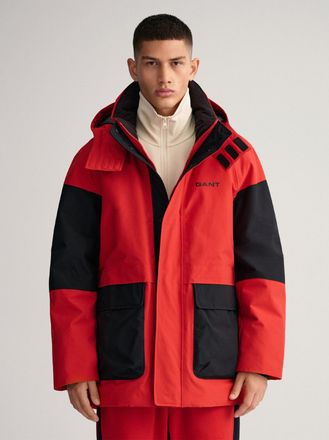 GANT Mens Ruby Red Slope Jacket - Size Large