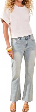 Tribal Sophia Curvy 90S Straight Leg Denim Jean In Westcoast
