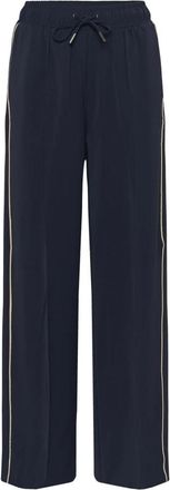 Saint Tropez Broeken - Dames - Wijde Broeken - Blauw - M - Broeken