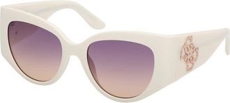 Guess GU00202 21Z Womens Sunglasses White Size 54