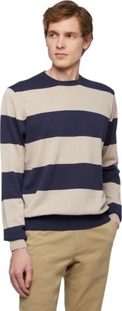 Brooks Brothers Katoen en Zijden Trui - Heren - Sweatshirts - Veelkleurig - XL - Katoen - Hoodies & sweatvesten