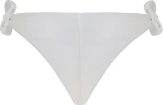 Brunello Cucinelli Technical Jersey Bikini Bottom - White