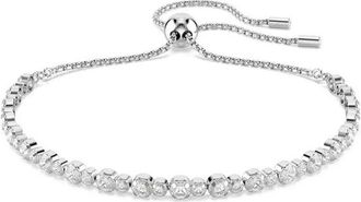 Swarovski Matrix Tennis Armband - Dames - Armbanden - Grijs - ONE Size - Accessoires
