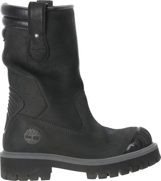 Louis Vuitton Pre-owned Mens x Timberland Mid-Calf Boots in Black Leather - Size UK 7