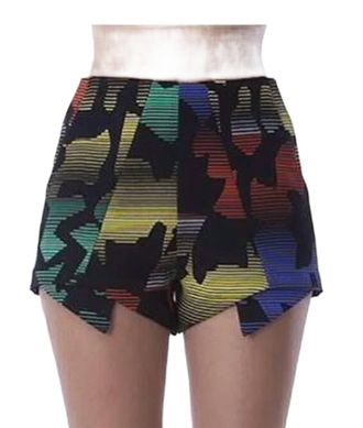 DO+BE Collection Womens Multi Shorts In Black