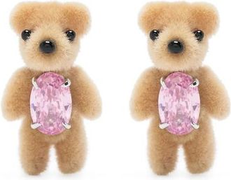 Yvmin Bear-motif Earrings
