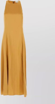 Loulou Studio high neckline sleeveless midi length dress