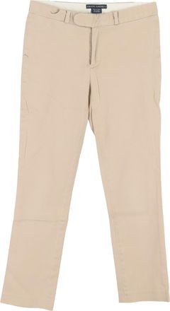 Ralph Lauren rechte broek van beige katoen