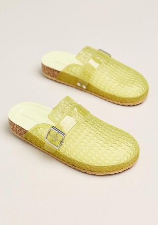 Intentionally blank Buckle Mules