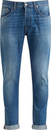 Dondup Belt Bags - Heren - Slim Fit Jeans - Blauw - W30 - Jeans