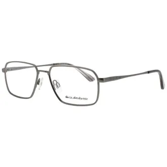 Quiksilver Mens Gunmetal Rectangular Eyeglass Frames Quiksilver-Qs1014-Mgun-54