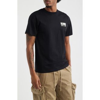 Billionaire Boys Club Small Logo Cotton Graphic T-Shirt in Black at Nordstrom, Size Xx-Large