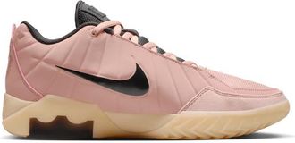 Nike Mens Lebron Witness IX - Basketball Shoes Pearl White/Particle Pink/Iron Grey Size 10.0