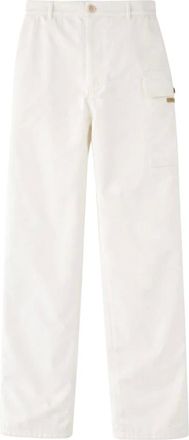 Marni Pantalones cargo de pierna ancha - Trousers - Mujer - Blanco - S