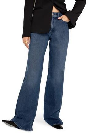 Good American Good Skate Straight Leg Jeans in Indigo394 at Nordstrom Rack