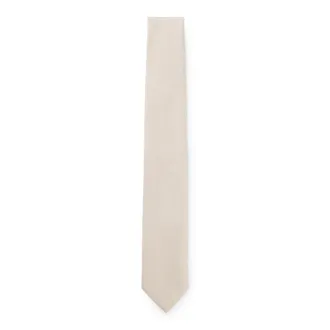 BOSS Formal tie with jacquard pattern