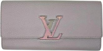 Louis Vuitton Pre-owned Wallets, female, Gray, Size: ONE SIZE Pre-owned Vintage Coin Purse