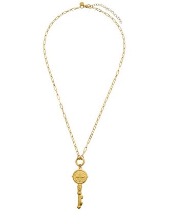 Petit Moments 18K Plated Stainless Steel Pendant Necklace