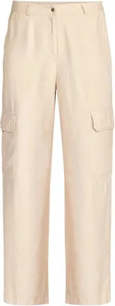 ZiZo Sand-D8 Stijlvolle en veelzijdige broek - Dames - Straight fit broeken - Beige - 2XL - Broeken