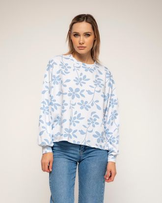 Tantra Sweatshirt met lange mouwen en bloemenprint