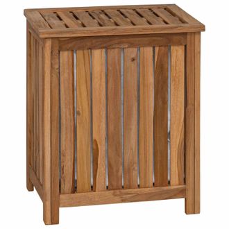 vidaXL Cesta De Lavander&iacute;a Natural 50 X 35 X 60 Cm Vidaxl