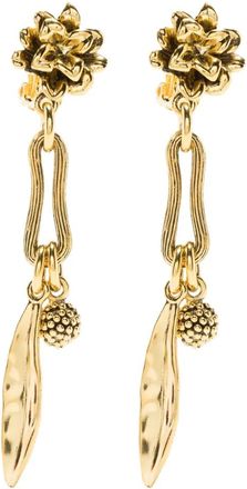 Aurélie Bidermann Orecchini a clip Anthos - Oro