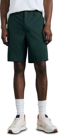 Rag & Bone Perry Paperweight Cotton Blend Chino Shorts in Forest at Nordstrom, Size 29
