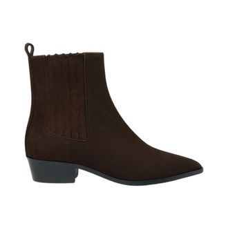 Scarosso Olivia Chelsea Boot - Dames - Schoenen - Bruin - Maat: 38 1/2 EU Leer