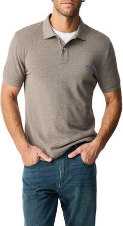 Rodd & Gunn Gunn Piqu&eacute; Sports Fit Cotton Polo in Mocha at Nordstrom, Size Xxx-Large