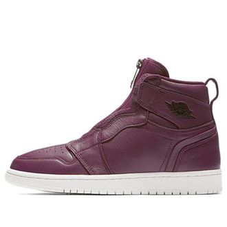 Air Jordan (WMNS) Air Jordan 1 Retro High Zip Bordeaux AT0575-600