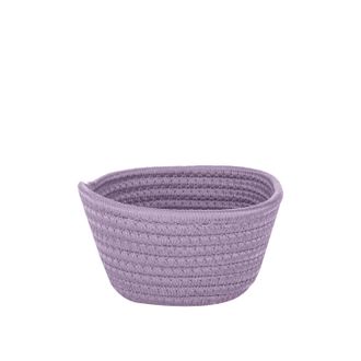 KASANOVA Cestino portaoggetti bagno 14x8,5 cm lilla in polipropilene