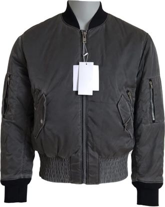 Maison Margiela Bomber Zipper Pocket Sleeves Mens Jacket