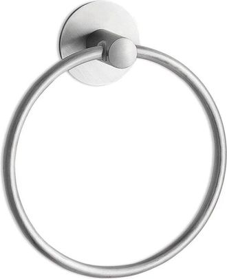 OEM Anillo Adhesivo Para Toallas De Ba&ntilde;o, Soporte Para Toallas Sin Clavos, Montaje En Pared Sin Da&ntilde;ar La Superficie, Acero Inoxidable, Acabado Cepillado