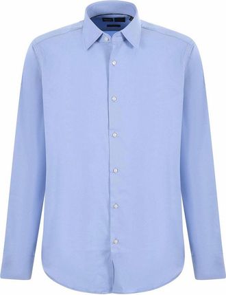 HUGO BOSS Light Blue Twill Shirt