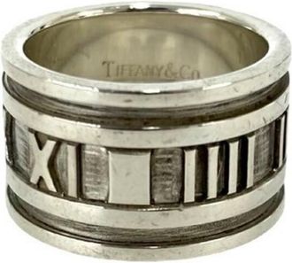 Tiffany & Co. Silver Silver 925 Band Ring (Pre-Owned)