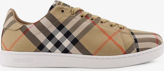 Burberry Sneakers in canvas con motivo Check - BURBERRY - gender_Man