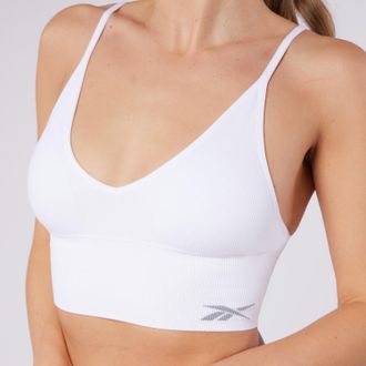 Reebok Schalen-BH REEBOK, Damen, Gr. XS, N-Gr, wei&szlig;, Obermaterial: 90% Polyamid, 10% Elasthan, Basic, BHs Schalen-BH