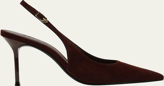 Schutz Alicia Suede Slingback Pumps