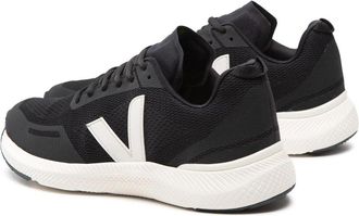 Veja Mens Impala Sneakers Black Engineered Mesh Textile
