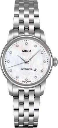 Mido Gray Stainless Steel Dress Womens Watch