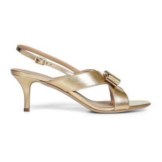 Ferragamo High Heel Sandals, female, Beige, Size: 10 1/2 US Rima 60 Sandal