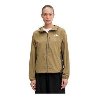 The North Face Light Range Woven Jacket - Dames - Outdoorjassen - Groen - S - Leer - Fitness