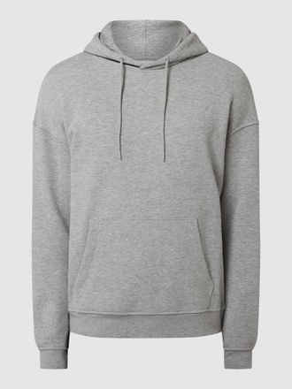 Jack & Jones Jack & Jones Hoodie aus Baumwoll-Viskose-Mix Modell Orbrink in Mittelgrau Melange, Gr&ouml;&szlig;e XXL